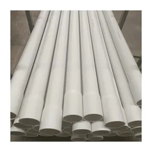 Factory Sale PVC pipes ASTM D2665 Standard 1 2 3 4 5 6 8 10 12 14 inch pvcu pipe sch40