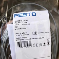 Sensor de Proximidad Original FESTO SME-10-KL-LED-24 173210, Interruptor de Desplazamiento Tipo Lengüeta, Interruptor de Proximidad, Sensor de Interruptor