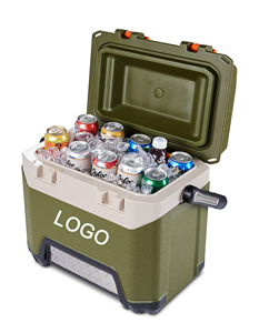Bolsa de almacenamiento portátil para exteriores, Enfriador de playa deportivo impermeable personalizado, refrigerado, PE, PU, plástico, calidad - Product Image 1
