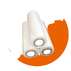 High Quality Shrink Pallet Transparent 23 Micron 20in X 5000 Ft <b>Stretch</b> Film Moving,Packing Supplies Lldpe Plastic <b>Wrap</b> Roll - Product Image 1
