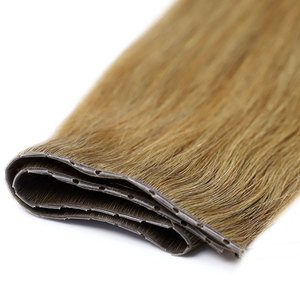 New Arrived Butterfly Weft With Holes Remy Seamless Flip up <strong>Extensions</strong> Invisible Skin Weft Hair <strong>Extensions</strong> - Product Image 3