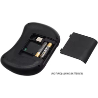 Data Frog I8 Mini Keyboard Nirkabel Air Mouse Touchpad untuk Laptop TV dengan Lampu Latar Belakang, Bertenaga Baterai AAA, Aksesoris Gaming