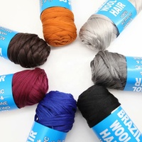 Laine brésilienne pour tresses, cheveux à tresser avec fil pour tresses africaines au crochet, torsades sénégalaises, box braids