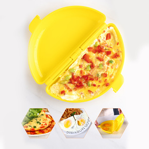 Creatore di Omelette in Plastica Personalizzabile con Logo, Antiaderente, Adatto al Microonde, per Uova Poché - Product Image 4