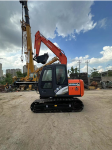 Mini-excavatrice Hitachi ZX70 d'occasion, 6,5 tonnes, moteur haute efficacité, pompe, certifiée CE, bonne qualité - Product Image 6