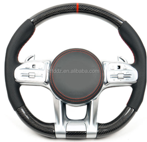 Volante de Fibra de Carbono para Mercedes-Benz AMG Clase C217 W211 W212 W221 W222 S63 C63 GLA45 C43 SLC W204 W205 CLA GLA 45 - Product Image 3