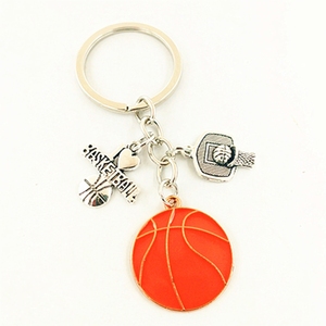 Llavero Deportivo <span class=keywords><strong>Personalizado</strong></span> de Baloncesto con Colgante de Aleación con Acabado en Aceite, <span class=keywords><strong>Regalo</strong></span> para el <span class=keywords><strong>Día</strong></span> <span class=keywords><strong>del</strong></span> <span class=keywords><strong>Padre</strong></span> - Product Image 3