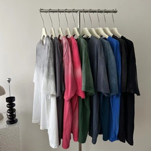 Camisetas al por Mayor, Camisetas Lisas de Moda, Camisetas Personalizadas con Logotipo para Hombre, Camisetas con Estampado de Logotipo, Cuello Redondo, Manga Corta, Camisetas Casuales con Logotipo - Product Image 3