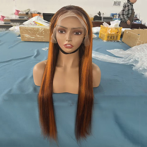 P4 <span class=keywords><strong>Parrucca</strong></span> frontale in pizzo 350 Hd per capelli umani <span class=keywords><strong>con</strong></span> capelli biondi evidenziati capelli umani 13x6 <span class=keywords><strong>parrucca</strong></span> frontale in pizzo - Product Image 3