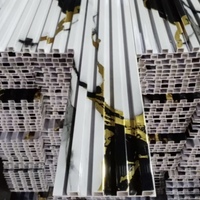 Panneau mural en WPC rainuré résistant aux chocs pour l'intérieur, idéal pour la protection des murs intérieurs des aires de jeux et des gymnases