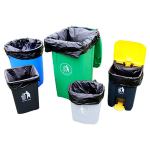 Heavy Duty Dùng Một Lần Màu Đen Nhựa Rác Bag <span class=keywords><strong>On</strong></span> <span class=keywords><strong>Roll</strong></span> Đối Với Hộ Gia Đình - Product Image 6