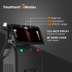 EOS ICE Laser Dioda 808 Profesional, Mesin Penghilang Rambut 808nm Laser Es Panjang Gelombang 3 untuk Menghilangkan Bulu