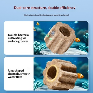 <span class=keywords><strong>Aquarium</strong></span> Fish Tank Filter Media Mech Armor Ring Nitrificerende bacteriën Efficiënte waterzuivering Ontgeuring - Product Image 2