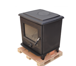 Estufa de Leña sin Humo, Estufa de Leña de Acero Inoxidable y Hierro Fundido, Chimenea Independiente - Product Image 2