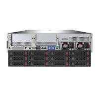 Server Rak 4U H3C R4300 G3 Bekas, 2x Xeon Gold, 24x HDD SATA/SAS 3.5" LFF 3TB, RAM untuk Pusat Data