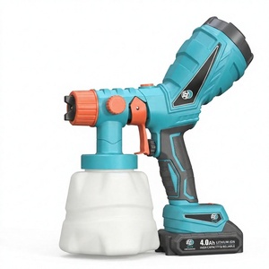 Pistola a Spruzzo Elettrica Senza Fili con Batteria 4.0Ah e Motore a Spazzole per Casa e Officina - Product Image 1