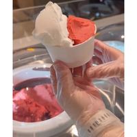 Machine à glace artisanale commerciale automatique Miles, machine à crème glacée de comptoir en acier inoxydable GALAXY V2 MILANO, garantie de 2 ans