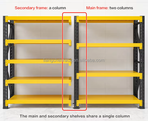Nuevo Estante de Almacenamiento Industrial, Estructura Estable, Fácil Instalación para Almacén, Supermercado, Logística - Product Image 3