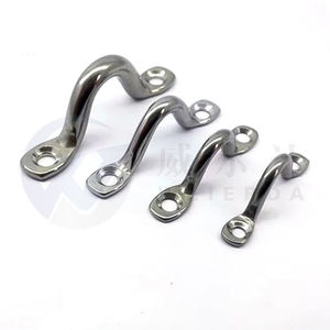 Plaques <span class=keywords><strong>de</strong></span> fixation en acier inoxydable poli miroir pour kayaks, bateaux, canoës et boucles <span class=keywords><strong>de</strong></span> <span class=keywords><strong>pied</strong></span> (Footman Loops) - Product Image 3