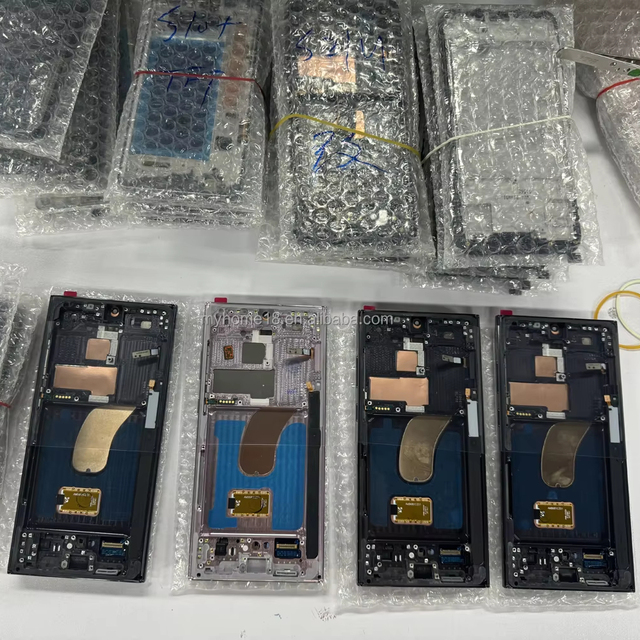 Wholesale Touch Screen for Samsung S23 Ultra S24 S25 S22 S21 S10 Note 20 Note 10 Plus A10 J8 Mobile Phone Lcds Display