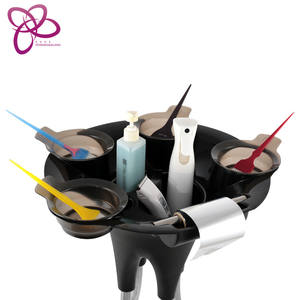 T0144-1 de lujo para salón de belleza, nuevo equipo de extensiones de cabello con ruedas, cubiertas plegables para peluquero, color negro, 2022 - Product Image 1