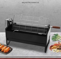 Fours électriques tournants automatiques de gril de camping de rôtissoire de BBQ pour le barbecue de poissons