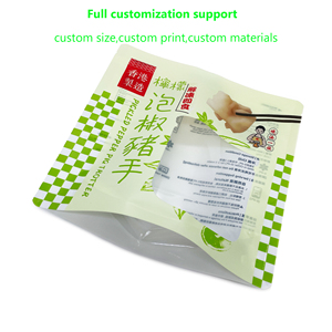 Bolsa de pie personalizada, resistente a altas temperaturas, para microondas, bolsas de calor para microondas con ventilación de vapor para envasado de alimentos cocidos - Product Image 3