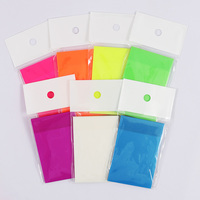 Fournitures scolaires Foska 75*50mm bloc-notes étanche 7 couleurs fluorescentes adhésif fort Transparent PET Notes autocollantes pour le bureau