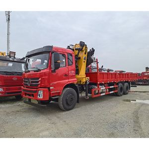 Camión Grúa Dongfeng K5 6x4 de 16 Toneladas con Brazo Plegable, Vehículo de Transporte y Elevación de Carga Pesada para Ingeniería - Product Image 4