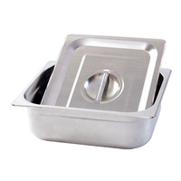 Bain-marie électrique industriel de table Aliexpress 5x1/2 plateaux pour maintien au chaud des aliments