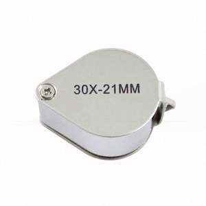 แว่นขยายแบบพกพา กำลังขยาย 30X 20X 10X ขนาด 21 มม. สำหรับช่างอัญมณี แว่นขยายทองคำ แว่นขยายสำหรับร้านขายเครื่องประดับ - Product Image 2