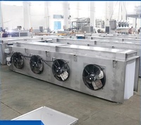 Refroidisseur d'air à plaque rotative à moteur électrique efficace avec construction en acier inoxydable pour les chambres froides des usines de fabrication