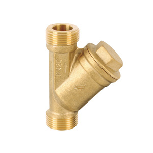 Magnesium Specialty Brass Y Type Filter DN20 Threaded Water Pipe Filter For Plumbing Systems - Product Image 4