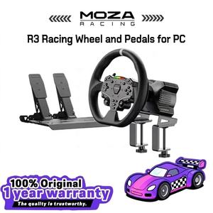 Nuevo y Original Set <span class=keywords><strong>de</strong></span> Joystick y Controlador <span class=keywords><strong>de</strong></span> Juego para Simulador <span class=keywords><strong>de</strong></span> Carreras MOZA, Incluye Volante R3 R9 R12 R21 y Embrague - Product Image 2
