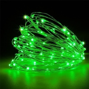 Filo di rame decorativo 5M ha portato le viti fata luna sala delle feste appeso la migliore notte stringa all'aperto Led capodanno decorazioni luminose - Product Image 4