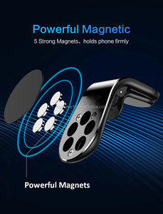 Supporto magnetico per auto per telefono F3 magneti a mani libere supporto universale per telefono <span class=keywords><strong>cellulare</strong></span> GPS intelligente per supporto per presa d'aria per auto - Product Image 3