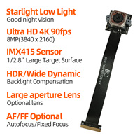 Module de caméra IMX415 8MP 4k 2k 30FPS CSP avec capteur HDR, autofocus motorisé, module de caméra MIPI