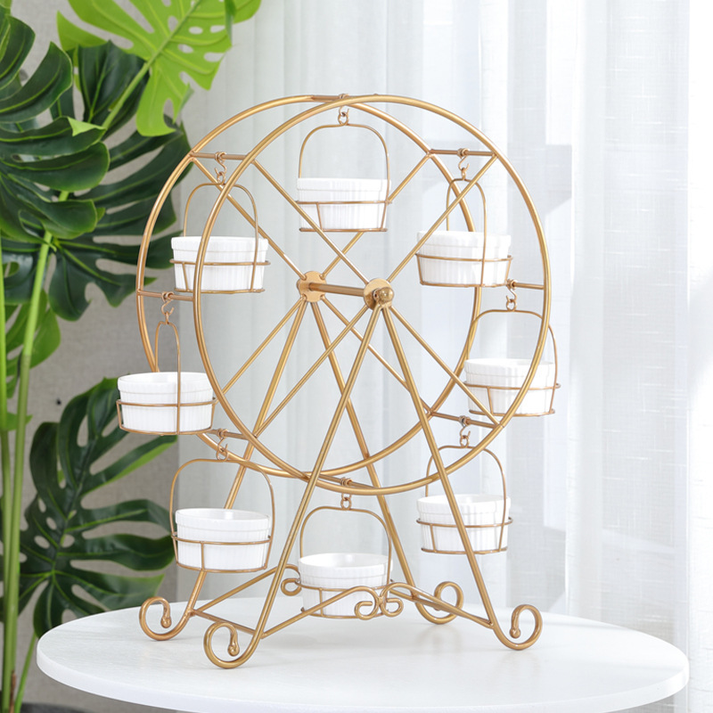 Birthday Party Golden Ball Cake Decoration