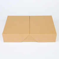 Boîte à pique-nique en papier kraft jetable personnalisable, pliable, légère, avec gaufrage mat UV, pour sushi, camping, sorties de printemps, bento, déjeuner