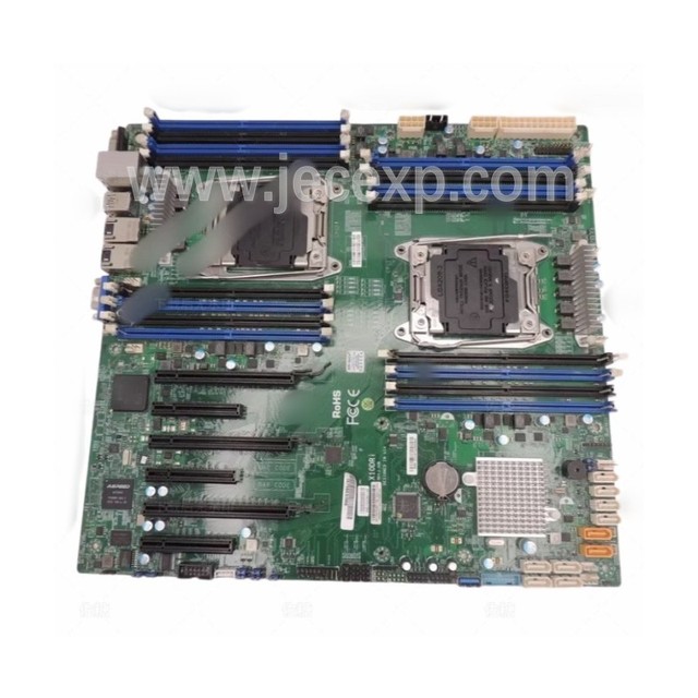 Tested X99 Server Industrial Motherboard X10DRI C612 Chipset LGA 2011-3 DDR4 Support E5V3/V4