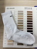 Chaussettes de sport antidérapantes pour hommes, respirantes, épaisses, avec semelle en tissu éponge, personnalisables, chaussettes de basket-ball pour adultes