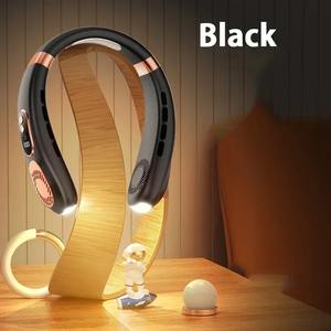 Ventilador de Cuello Recargable por USB, Ventilador de Enfriamiento de 5 Velocidades Ajustables, Enfriador de Cuello con Pantalla Digital, Ventilador de Cuello sin Aspas - Product Image 5