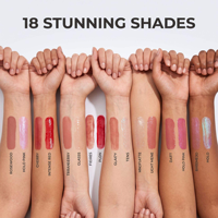 Gloss à lèvres liquide haute brillance hydratant longue tenue végétalien waterproof, étiquette privée OEM, logo personnalisé, vente en gros, usine