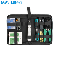 Kit d'outils de réparation de réseau informatique 10 en 1, testeur de câble LAN, coupe-câble, tournevis, pince, outil de sertissage, ensemble OEM ODM DIY