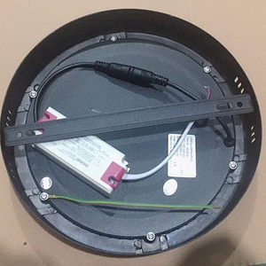 Đèn Trần Màu Trắng/Đen Sơn Cho Ban Công Phòng Ngủ Hiện Đại Đèn Led Trần 12W Bề Mặt Tròn Hình Vuông Bằng Nhôm - Product Image 5