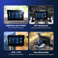 Mise à jour OTA en ligne, écran GPS externe universel sans fil CarPlay Android Auto, version WiFi Android 13.0, 7 pouces
