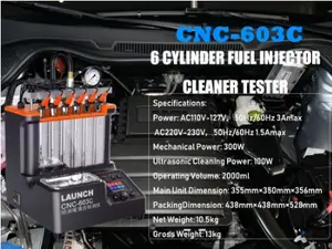 2 ensemble 220V CNC-603C Injecteur De Carburant Testeur Machine de Nettoyage Pour Lancer livraison gratuite à Guangzhou
