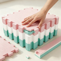 Tapis de yoga en mousse EVA emboîtable, antidérapant, absorbant les chocs, dalles de sol portables, tapis de yoga modulable pour la maison, vente en gros