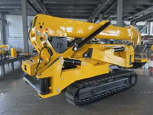 Grue araignée mobile électrique de conception intelligente avec flèche à long bras grue de levage de chariot élévateur de 3 tonnes mini grue araignée de 5 tonnes - Product Image 4