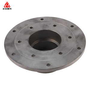 Pièce de quincaillerie soudée sur mesure, écrou à bride soudé, support de montage en aluminium, boîtier de roulement en acier au carbone, OEM - Product Image 6